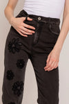Embroidered Jeans By Spirito