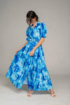 Spirito Blue Printed Dress