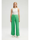 Fringed Linen Trousers By Touche Prive
