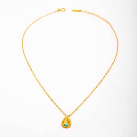 Necklace Conchita Turquoise By Durando Altelier
