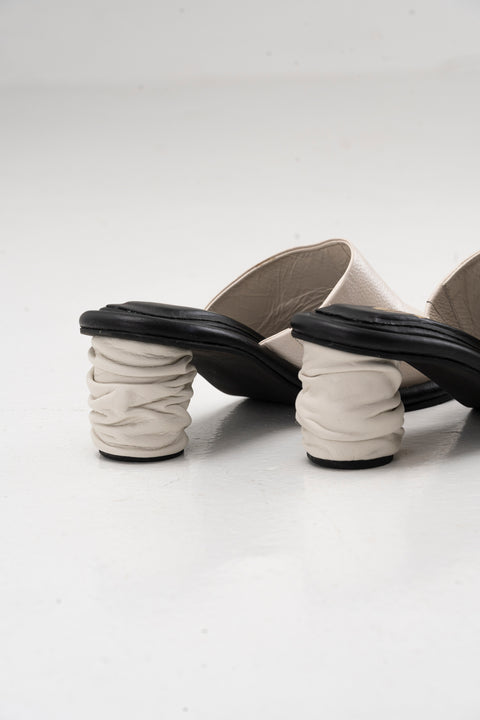 Agua Black and White Sandals By Silvia Cobos