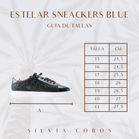 Silvia Cobos Estelar Sneakers Blue