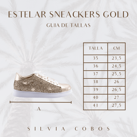 Silvia Cobos Estelar Sneakers Gold