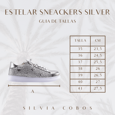 Silvia Cobos Estelar Sneakers Silver