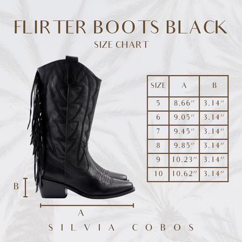 Silvia Cobos Flirter Black