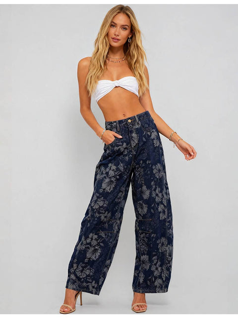 Ladies Vintage Denim Pants