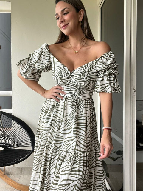 Catalina Dress By Naranja Rosa