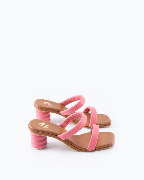Silvia Cobos Lana Mid Heel  Pink