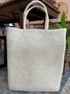 Woven Bag White By Artesanos