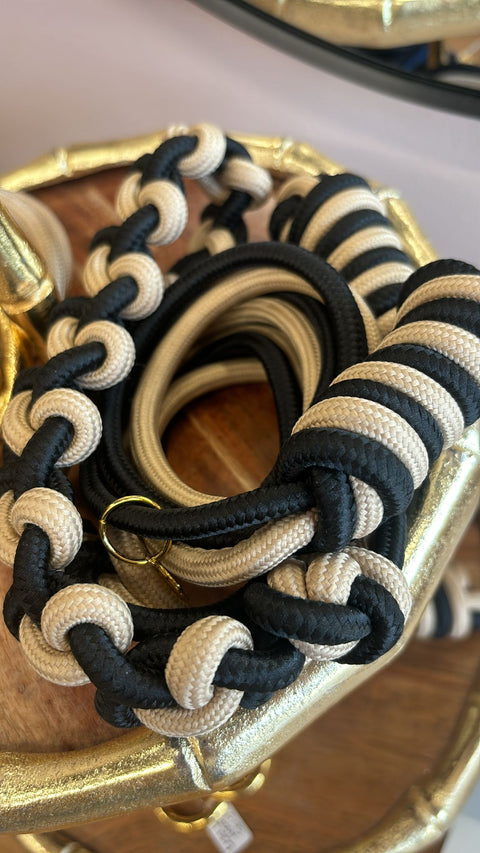 Ecle Belt Black And Gold By Kopp Sierra