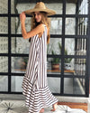 Canelo Stripes Dress By Moca