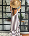 Canelo Stripes Dress By Moca