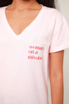 Woman On A Mission Tee By Fashion Lesson