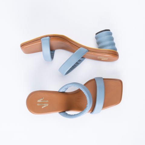 Silvia Cobos Lana Mid Heel  Blue