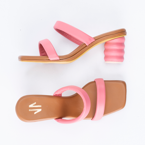 Silvia Cobos Lana Mid Heel  Pink