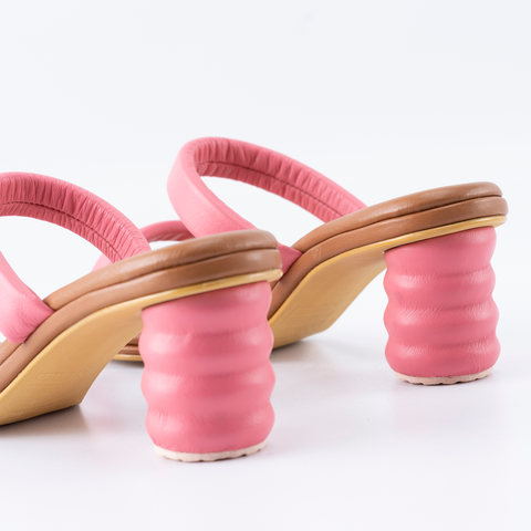 Silvia Cobos Lana Mid Heel  Pink